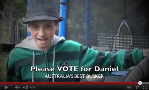 Daniel Shaw Vote Best Busker votefordanielshaw