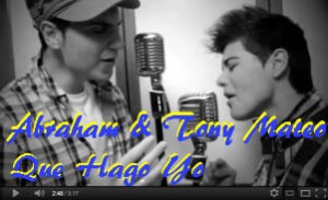 Abraham_Tony Mateo Perform QUE HAGO YO Abraham_Tony Mateo