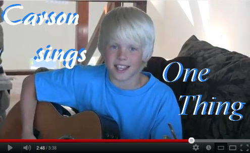 Carson Lueders One Thing Video