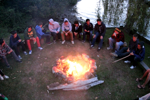 Evening Campfire