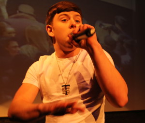 Timmy performing